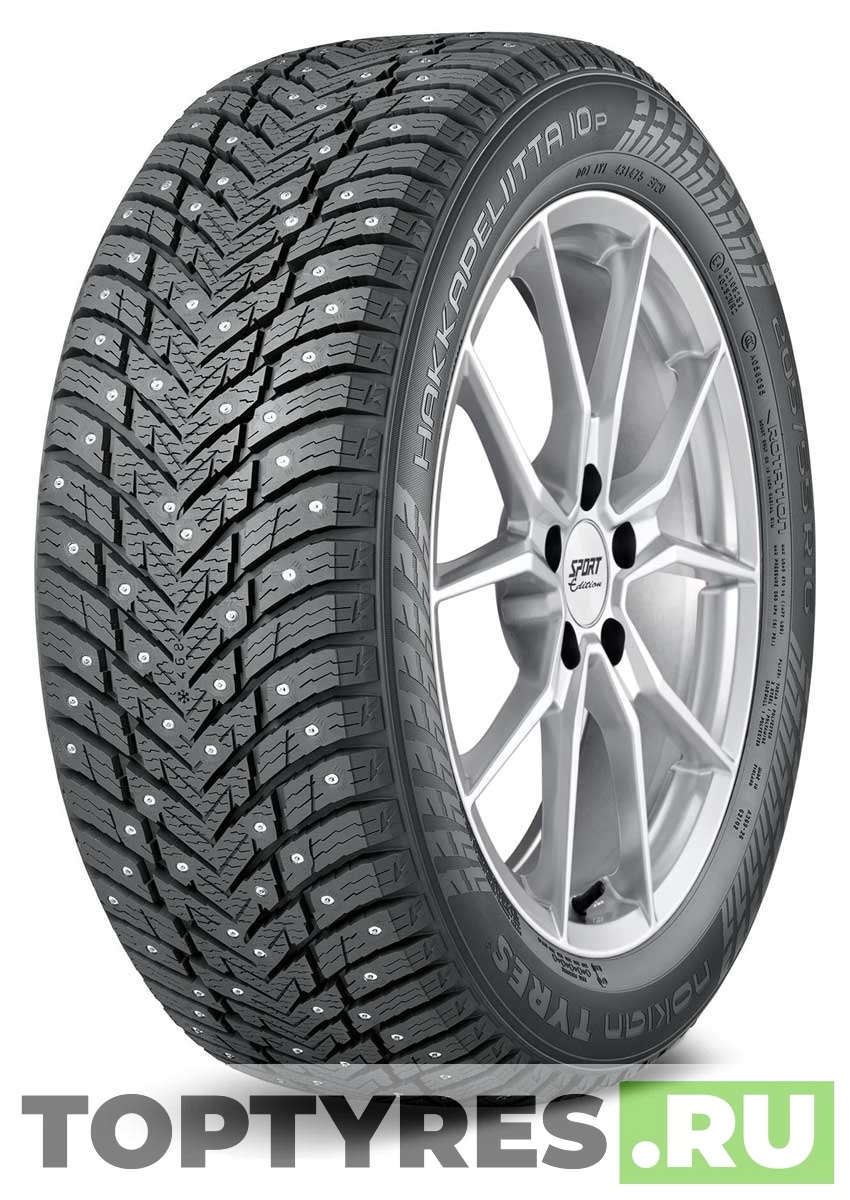 Nokian Tyres Hakkapeliitta 10p 215/50 R17 95T XL купить с доставкой