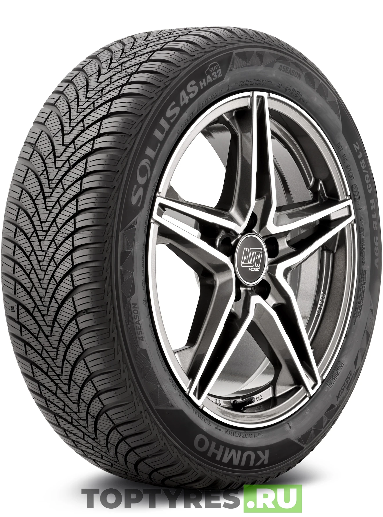 Kumho Solus 4S HA32 SUV 215/60 R17 100V XL купить с доставкой