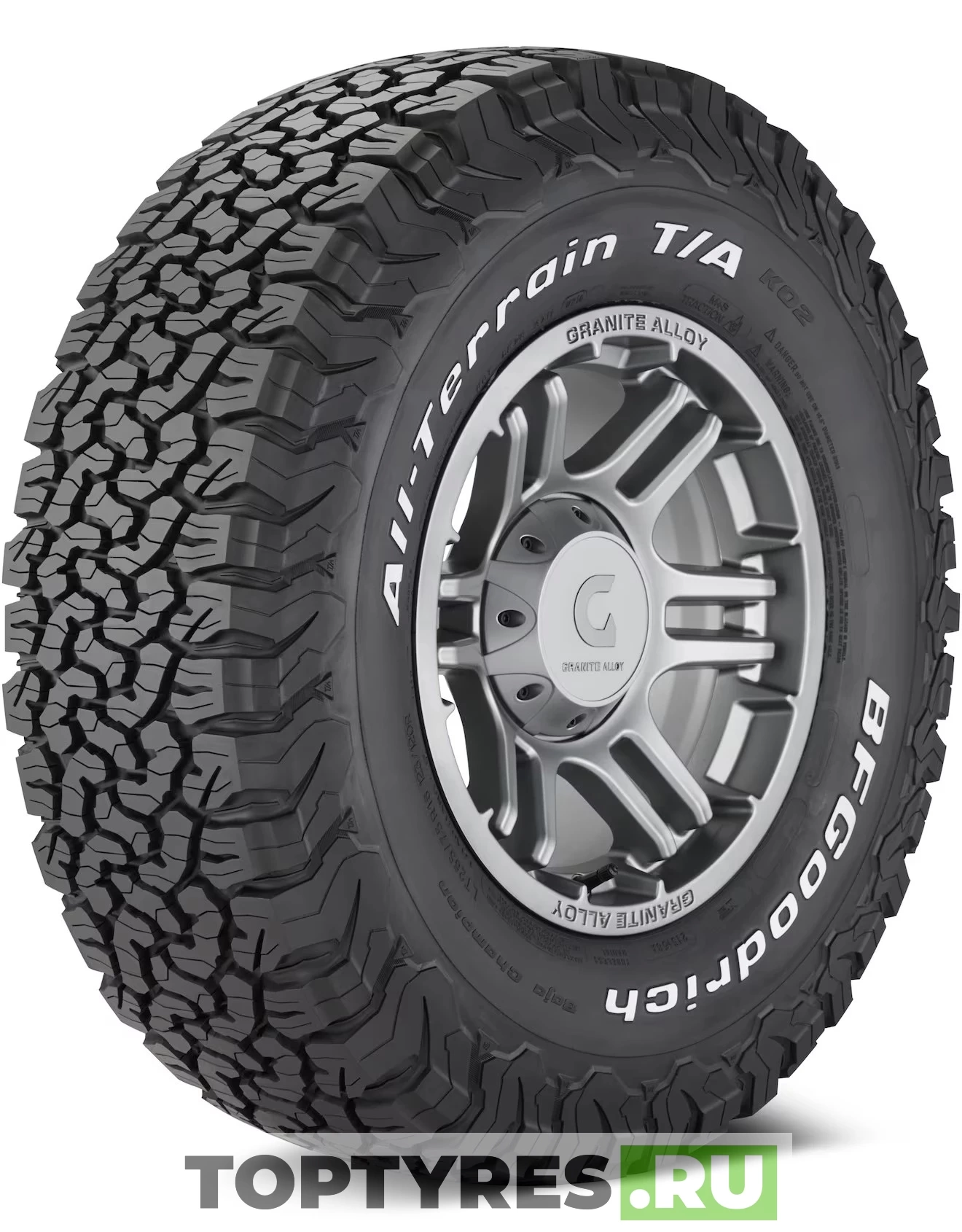 BFGoodrich All Terrain T/A KO2 275/55 R20 115/112S RBL купить с доставкой