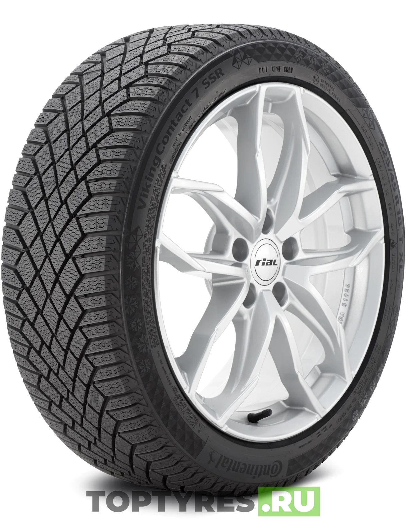 Continental VikingContact 7 225/45 R18 95T XL RunFlat FP купить с доставкой