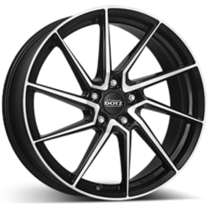 Dotz Spa dark 7.5x17 5*114.3 ET48 DIA71.6 BFP Литой