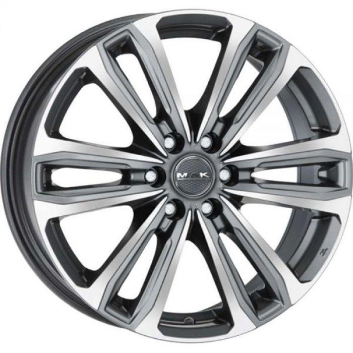 MAK Safari 6 7.5x17 6*139.7 ET50 DIA93.1 Gunmetal Mirror Face Литой