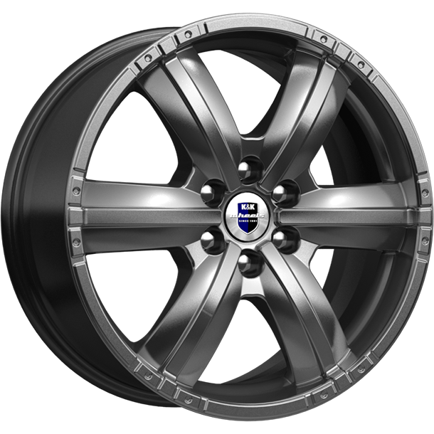 K&K Окинава 7.5x17 6*139.7 ET38 DIA67.1 Дарк платинум Литой