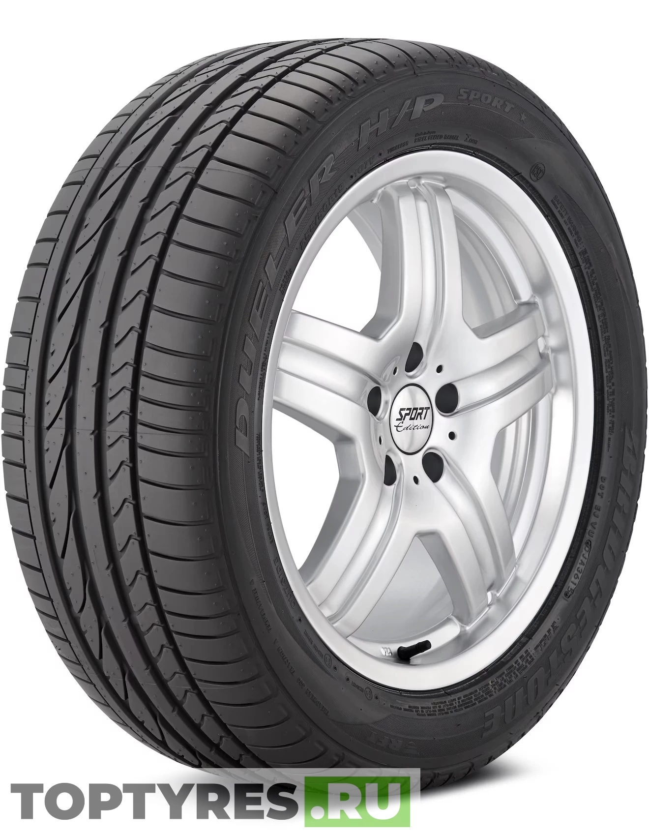 Bridgestone Dueler H/P Sport 225/50 R17 94H RunFlat * купить с доставкой