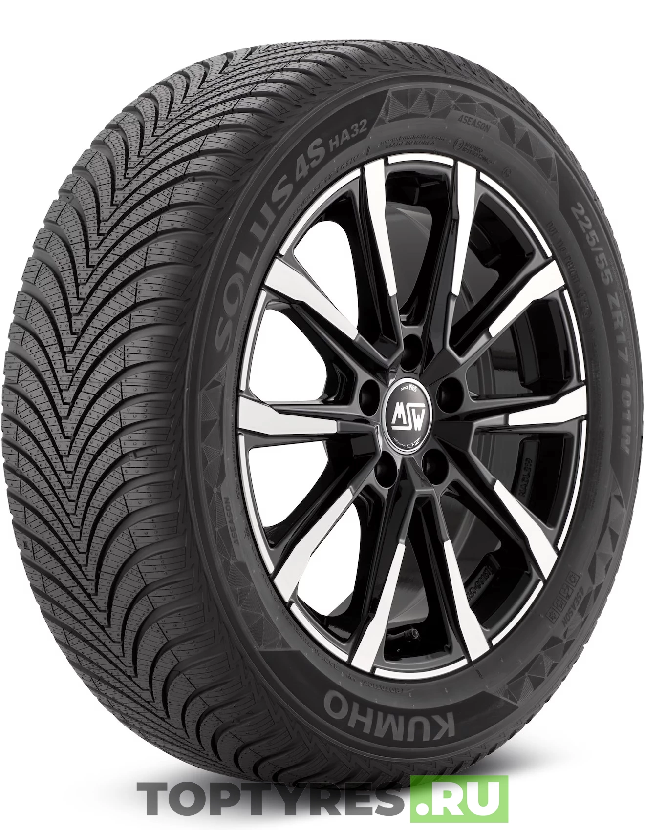 Kumho Solus 4S HA32 205/55 R17 95V купить с доставкой