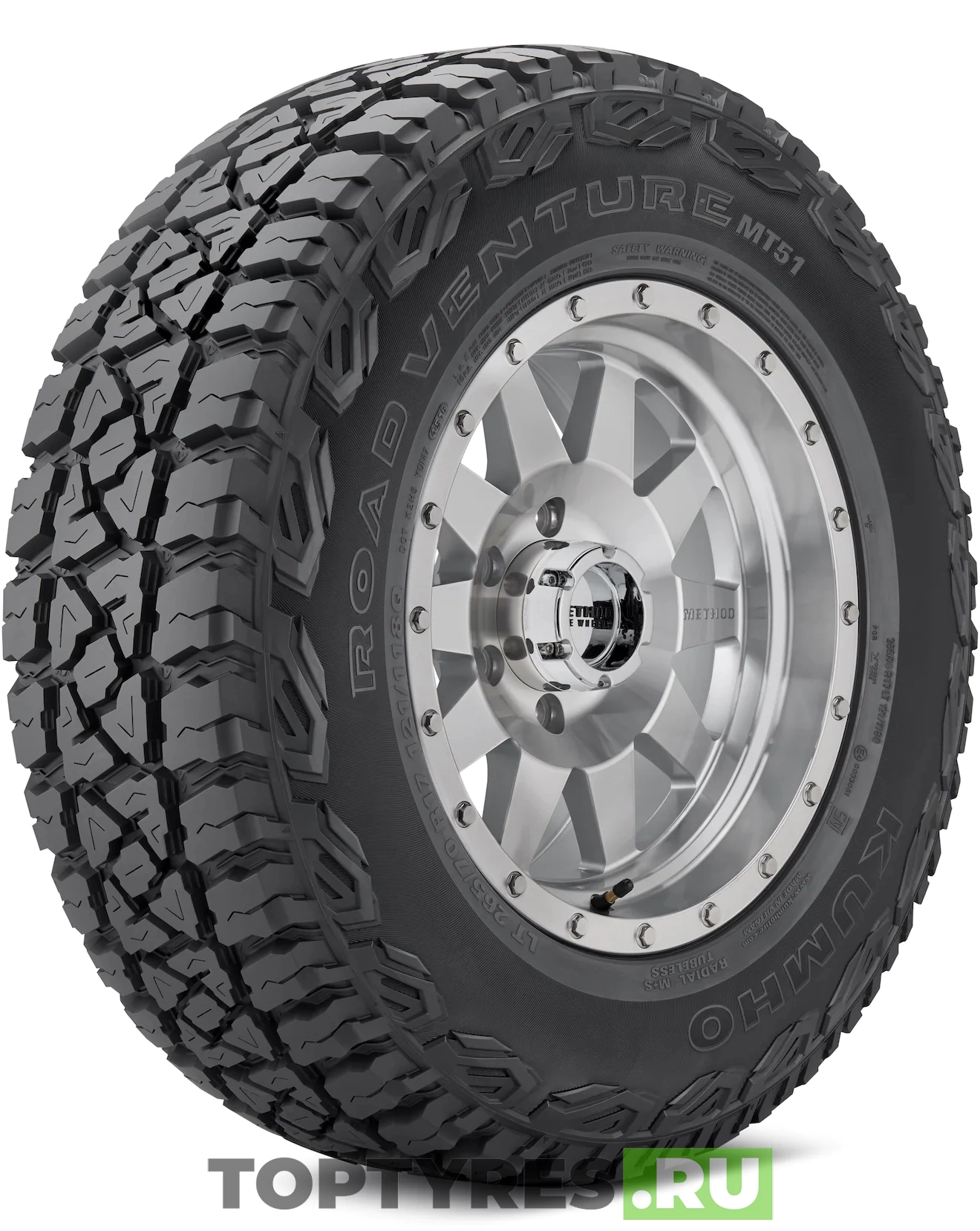 Kumho Road Venture MT51 265/70 R16 117/114Q купить с доставкой