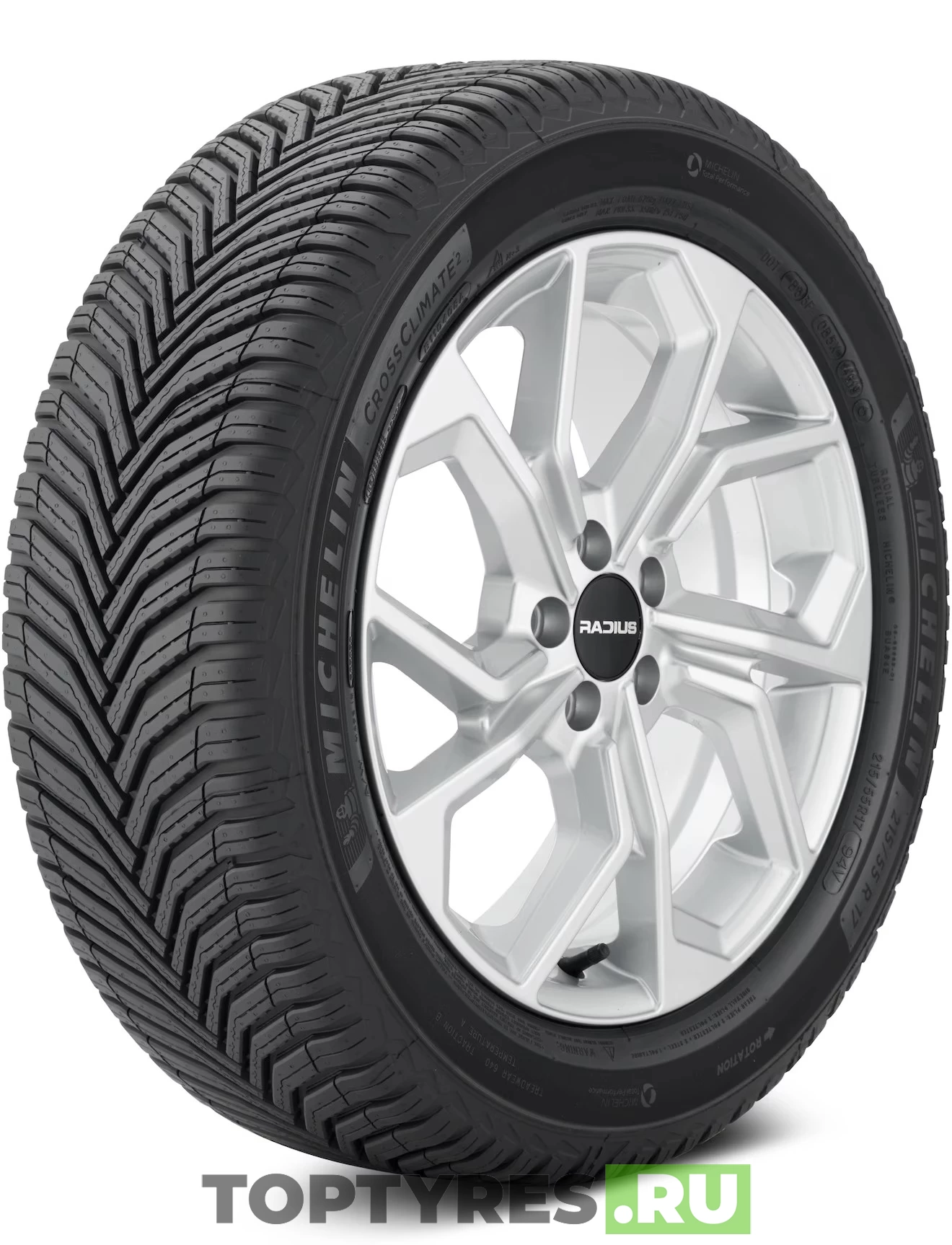 купить шины Michelin CrossClimate 2 215/55 R16 97V XL (Мишлен шины)