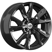 Wheels UP UP114 7x17 5*108 ET43 DIA65.1 New Black Литой