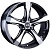 LS 1053 7.5x17 4*100 ET40 DIA60.1 BKF Литой