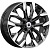 K&K Морейн 6.5x17 5*100 ET38 DIA57.1 Алмаз черный Литой