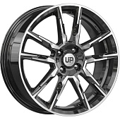 Wheels UP UP107 6.5x17 4*100 ET40 DIA67.1 New Diamond Литой