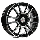 X'trike X-127 6x15 4*100 ET45 DIA54.1 BK Литой