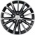 Khomen KHW 1611 6.5x16 5*114.3 ET43 DIA67.1 Black-FP Литой Khomen KHW 1611 6.5x16 5*114.3 ET43 DIA67.1 Black-FP Литой