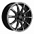 Khomen KHW 1707 6.5x17 4*98 ET38 DIA58.6 Black-FP Matt Литой