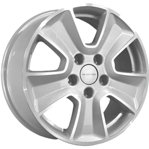 Khomen KHW 1601 6.5x16 5*114.3 ET43 DIA67.1 F-Silver-FP Литой