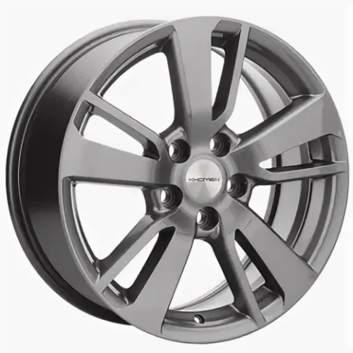 Khomen KHW 1704 7x17 5*114.3 ET38 DIA67.1 Gray-FP Литой