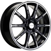 Khomen KHW 1707 6.5x17 4*100 ET41 DIA60.1 Black-FP Литой