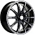 Khomen KHW 1707 6.5x17 4*100 ET41 DIA60.1 Black-FP Литой