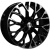 Khomen KHW 1718 7x17 5*108 ET45 DIA60.1 Black-FP Литой