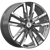 K&K КР014 8x20 5*114.3 ET45 DIA67.1 Diamond gloss graphite Литой