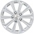 Khomen KHW 1610 6.5x16 5*110 ET45 DIA67.1 F-Silver Литой
