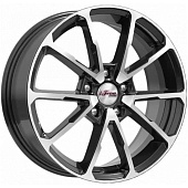 iFree Skibidi 6.5x17 5*114.3 ET45 DIA67.1 Блэк Джек Литой