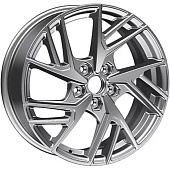 Khomen KHW 1722 6.5x17 5*114.3 ET45 DIA67.1 F-Silver Литой