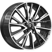 K&K КР010 7.5x18 5*108 ET36 DIA65.1 Алмаз черный Литой