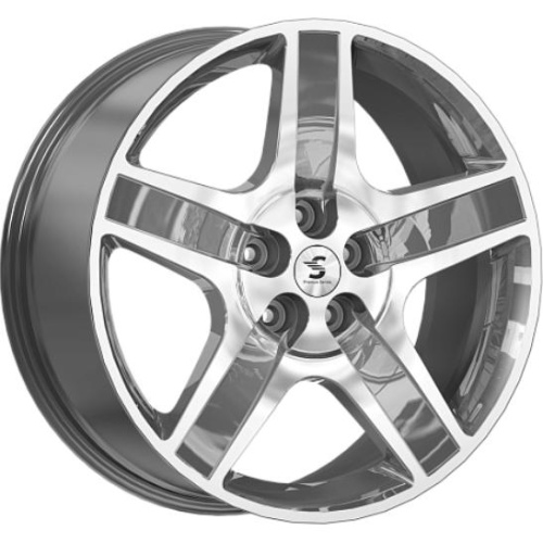 K&K КР008 8.5x20 5*120 ET45.5 DIA62.6 Алмаз графит Литой