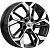 K&K КС1062 6.5x17 5*108 ET33 DIA60.1 Алмаз черный Литой