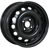 Trebl 64A45R 6x15 4*100 ET45 DIA54.1 Silver Штампованный