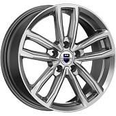 K&K Каланг 6.5x17 5*114.3 ET37 DIA66.6 Дарк платинум Литой