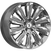 K&K Humber 8x20 5*108 ET36 DIA65.1 Diamond gloss graphite Литой