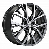 Khomen KHW 1806 7x18 5*114.3 ET40 DIA64.1 Black-FP Литой