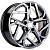 Khomen KHW 1716 7x17 5*108 ET40 DIA54.1 Gray Литой