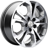 Khomen KHW 1711 6.5x17 5*114.3 ET50 DIA67.1 F-Silver Литой