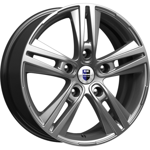 K&K Прайм 6.5x17 5*114.3 ET46 DIA67.1 Дарк платинум Литой