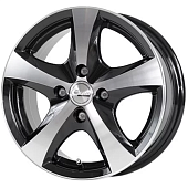 Скад Уран-2 5.5x14 4*100 ET35 DIA67.1 Черный бархат Литой
