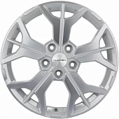 Khomen KHW 1715 7x17 5*112 ET54 DIA57.1 F-Silver-FP Литой