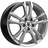 K&K Samara 6x16 5*114.3 ET43 DIA67.1 Дарк платинум Литой