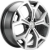 Khomen KHW 1710 6.5x17 5*114.3 ET45 DIA54.1 Black-FP Литой Khomen KHW 1710 6.5x17 5*114.3 ET45 DIA54.1 Black-FP Литой
