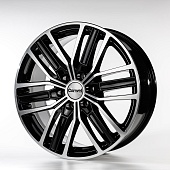 Carwel Джирим 7.5x18 6*139.7 ET38 DIA67.1 BL Литой