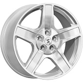 K&K КР008 8.5x20 5*120 ET45.5 DIA62.6 Elite silver Литой