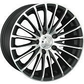 LS 565 6.5x15 5*100 ET38 DIA73.1 BKF Литой