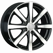 LS 807 6.5x16 5*112 ET45 DIA57.1 BKF Литой