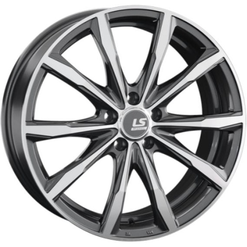 LS FlowForming RC38 8x19 5*114.3 ET45 DIA67.1 BKF Литой