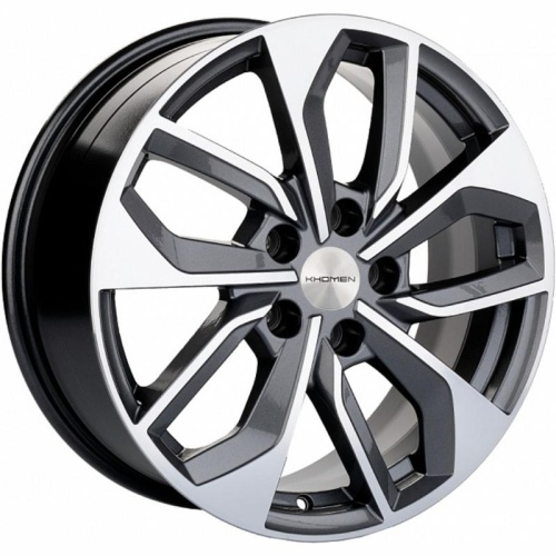 Khomen KHW 1703 7x17 5*112 ET46 DIA66.6 Gray-FP Литой
