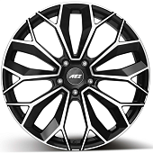 AEZ Leipzig dark 9.5x21 5*120 ET49 DIA72.6 BFP Литой