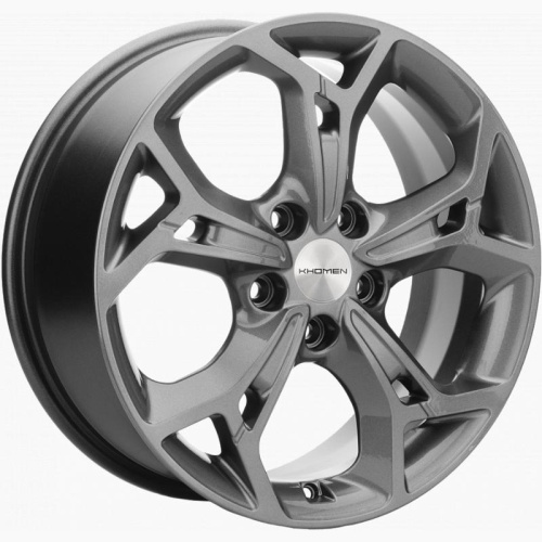Khomen KHW 1702 7x17 5*114.3 ET48.5 DIA67.1 Gray Литой