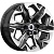 K&K Тейт 7.5x17 6*114.3 ET30 DIA66.1 Алмаз черный Литой
